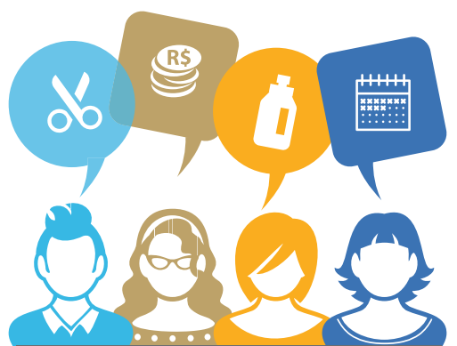 Conheça a opinião dos seus clientes e colaboradoes a respeito do seu salão de beleza Conheça a opinião dos seus clientes e colaboradoes a respeito do seu salão de beleza
